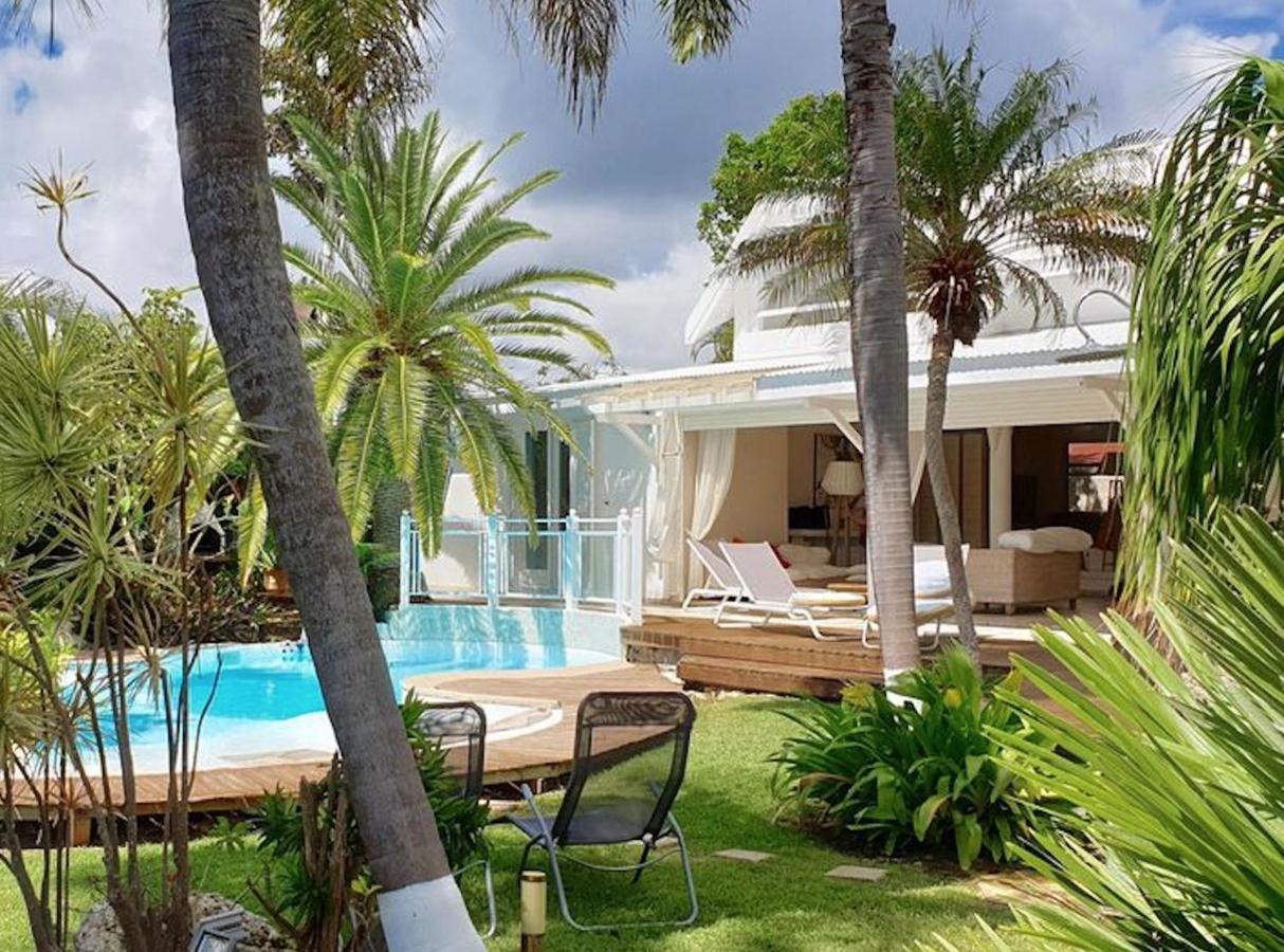 Villa Iguanou Et Piscine En Bord De Mer Proche Plages Marina Et Golf Сен-Франсуа Экстерьер фото